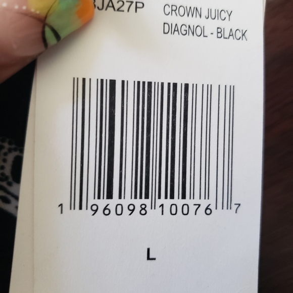 NWT Black & Cream Juicy Couture AOP Lounge Set - Picture 4 of 7